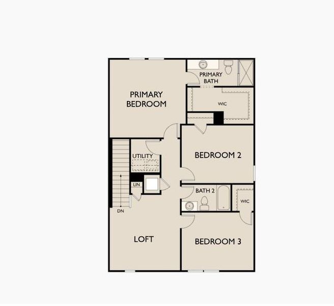 2D floor plan layout of this home in Eagles Landing, Elgin, TX (Image 2). 2D floor plan layout of this home in Eagles Landing, Elgin, TX (Image 2).
