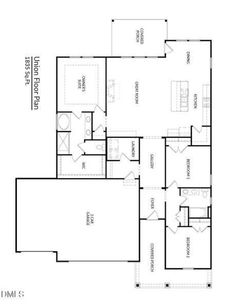 Union - MLS Floor Plan