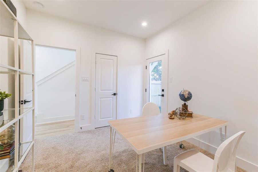 Furnished interior view inside a new home in , Houston (Image 6). Furnished interior view inside a new home in , Houston (Image 6).