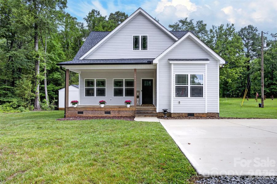 Front exterior of a new home in , Lancaster, SC, highlighting curb appeal (Image 2). Front exterior of a new home in , Lancaster, SC, highlighting curb appeal (Image 2).