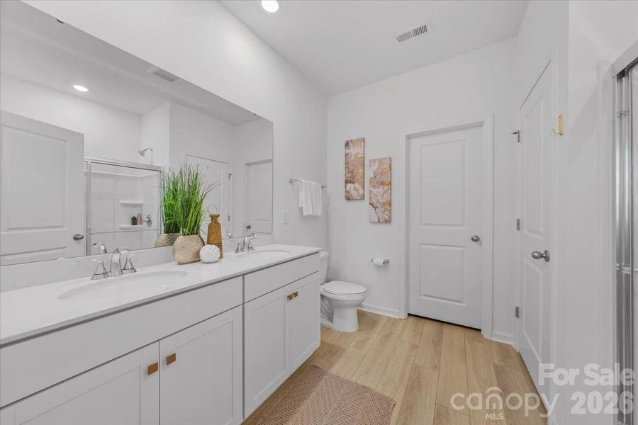 Furnished interior view inside a new home in Sheffield, Indian Trail (Image 29).