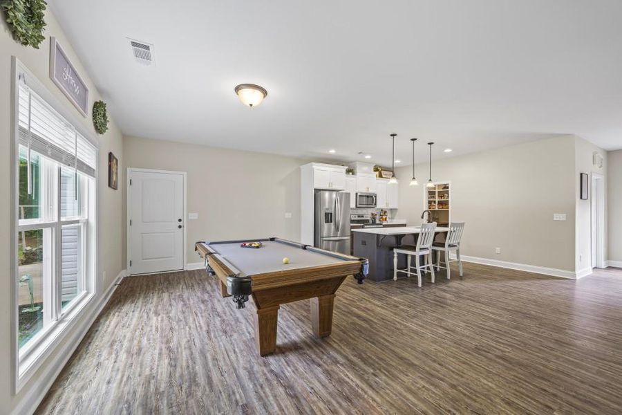 Furnished interior view inside a new home in , Dawsonville (Image 14). Furnished interior view inside a new home in , Dawsonville (Image 14).