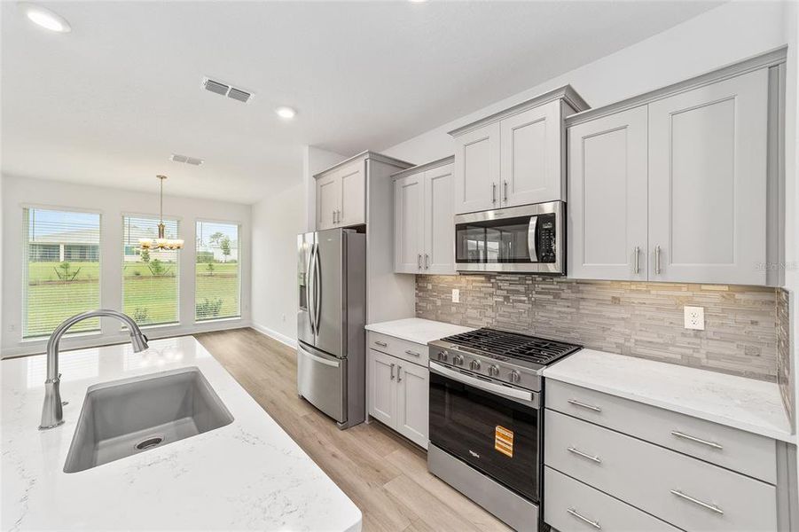 Furnished interior view inside a new home in , Ocala (Image 6).