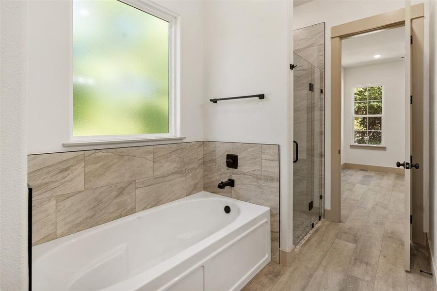 Furnished interior view inside a new home in , Star Harbor (Image 9).