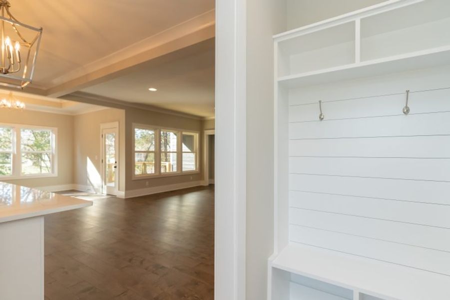 Spacious, unfurnished interior of a new home in Creekside, Cleveland (Image 51). Spacious, unfurnished interior of a new home in Creekside, Cleveland (Image 51).