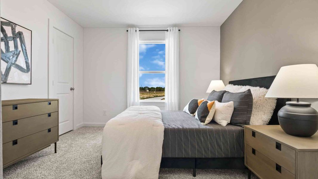 Furnished interior view inside a new home in Emberly, Beasley (Image 35).