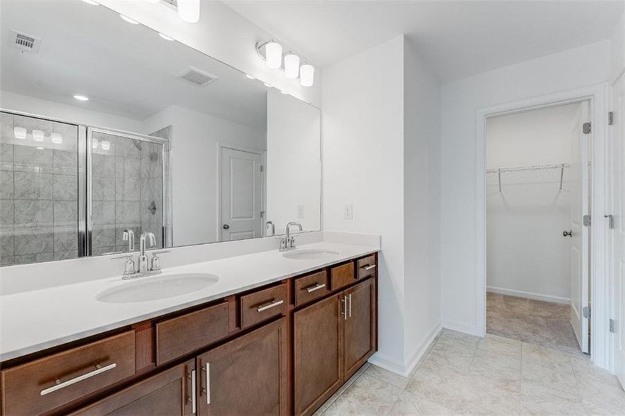 Furnished interior view inside a new home in Somerset at Veterans Memorial, Mableton (Image 9).
