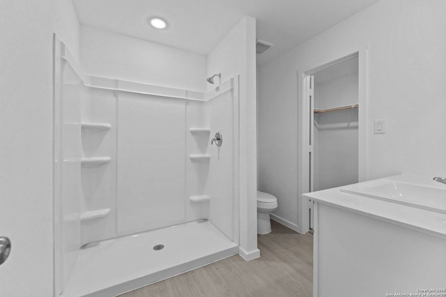 Furnished interior view inside a new home in Randolph Crossing: Cottage Collection, Converse (Image 6). Furnished interior view inside a new home in Randolph Crossing: Cottage Collection, Converse (Image 6).