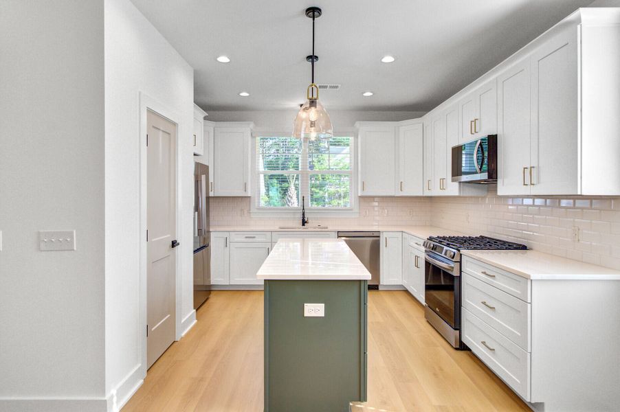 Furnished interior view inside a new home in , Summerville (Image 12).