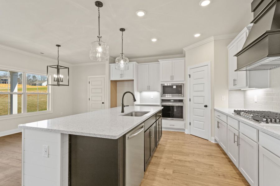 Furnished interior view inside a new home in Cherokee Knoll, Williamston (Image 7).