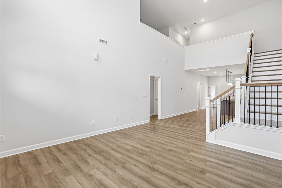 Spacious, unfurnished interior of a new home in Ovation at Sweetbrier, Durham (Image 15).