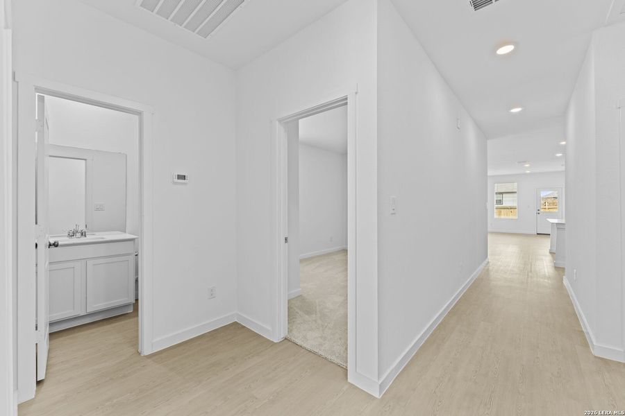 Spacious, unfurnished interior of a new home in Hightop Ridge, Converse (Image 14).