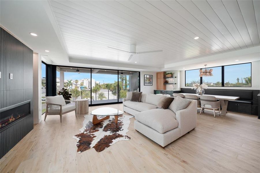 Furnished interior view inside a new home in , Sarasota (Image 12).