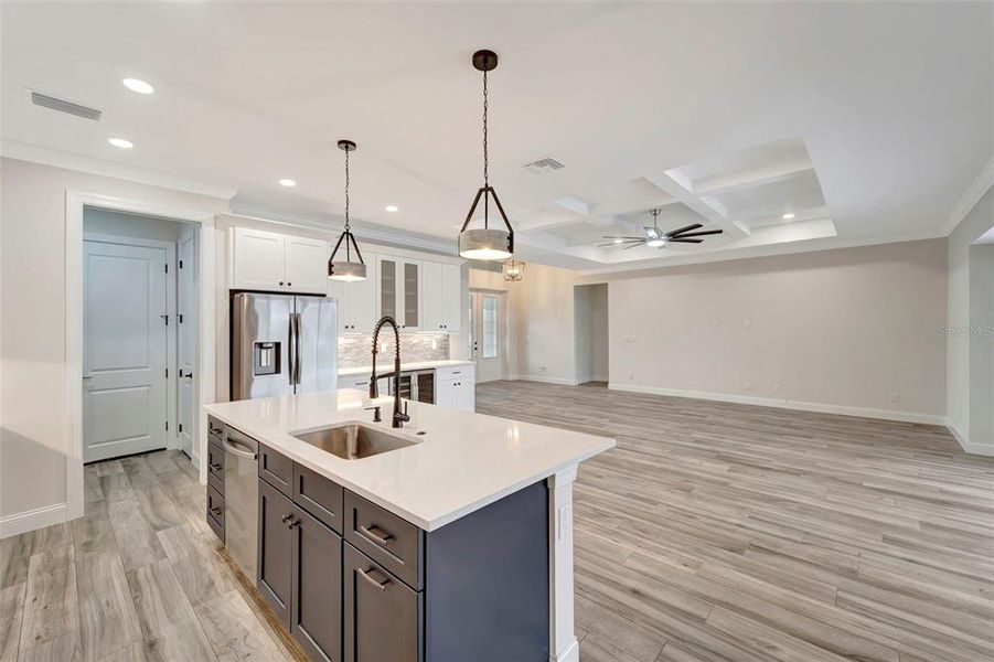 Furnished interior view inside a new home in , Port Charlotte (Image 5). Furnished interior view inside a new home in , Port Charlotte (Image 5).