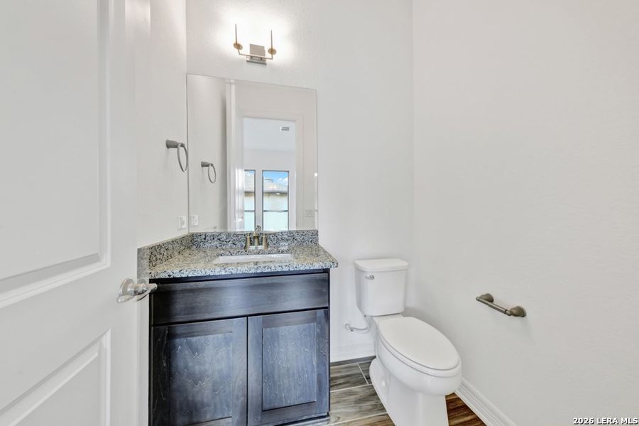 Furnished interior view inside a new home in El Sonido at Campanas, San Antonio (Image 6).