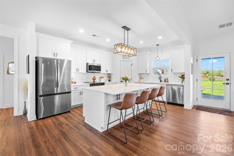 Furnished interior view inside a new home in , Salisbury (Image 18).