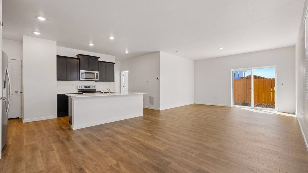 Spacious, unfurnished interior of a new home in The Ridge at Lorson Ranch, Colorado Springs (Image 9). Spacious, unfurnished interior of a new home in The Ridge at Lorson Ranch, Colorado Springs (Image 9).