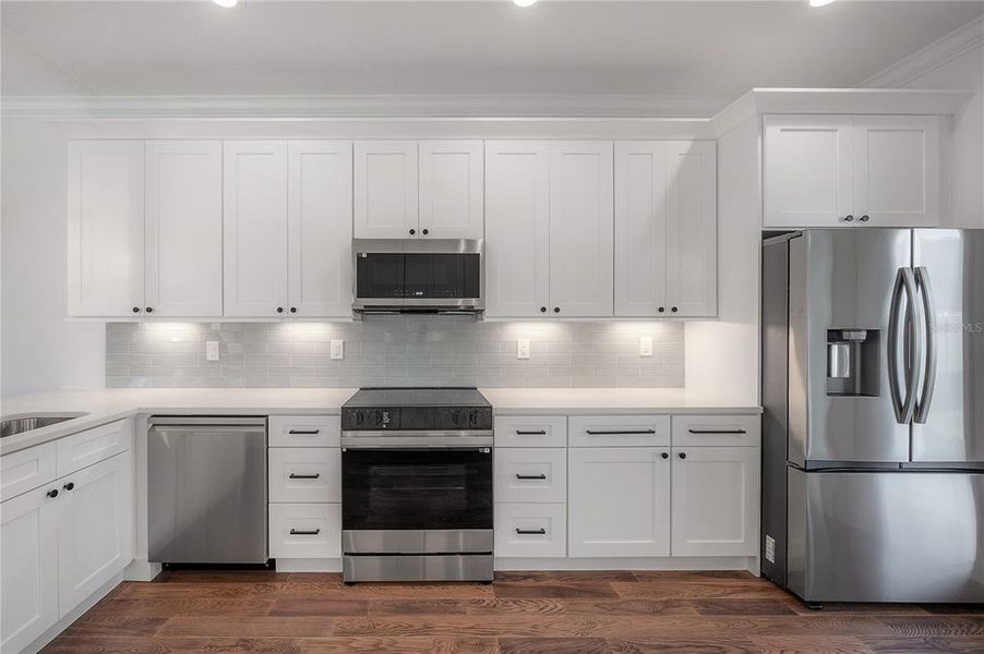 Furnished interior view inside a new home in , Tampa (Image 10).