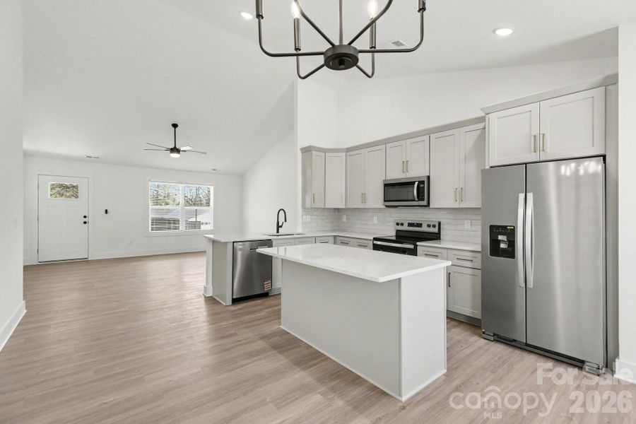 Furnished interior view inside a new home in , Kannapolis (Image 8). Furnished interior view inside a new home in , Kannapolis (Image 8).