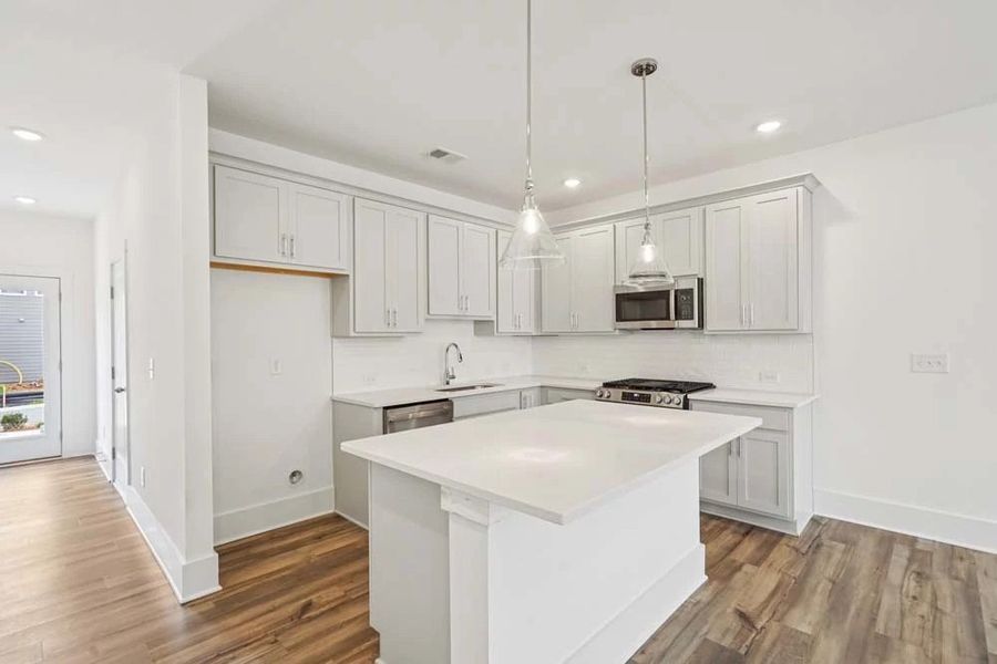 Kitchen featuring Milan Signature Collection Finishes