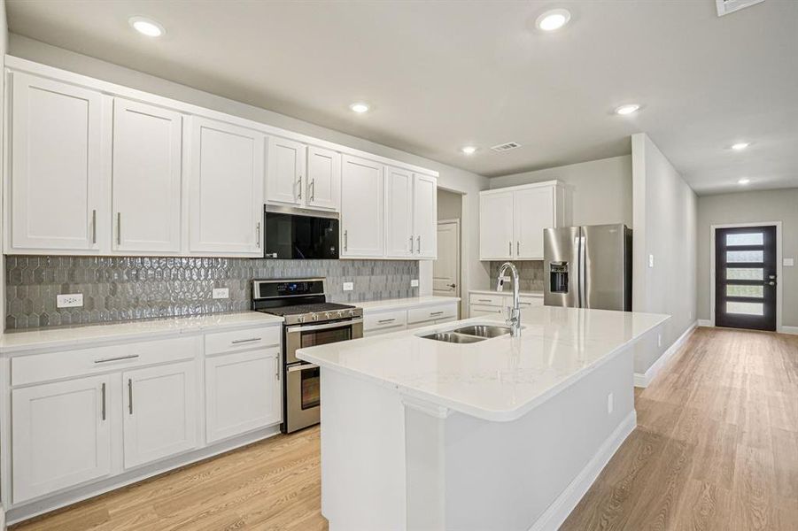 Furnished interior view inside a new home in Windmore, Princeton (Image 7). Furnished interior view inside a new home in Windmore, Princeton (Image 7).