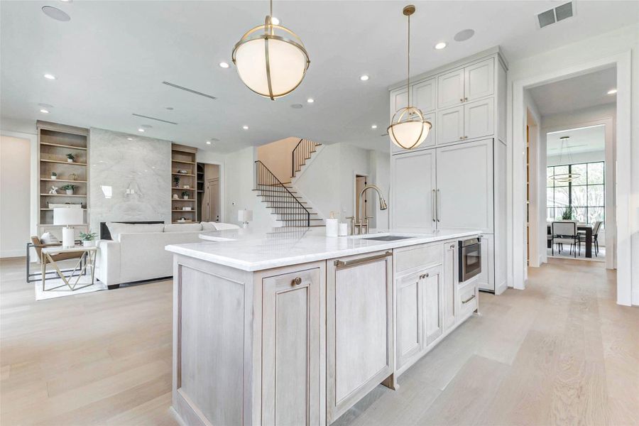 Furnished interior view inside a new home in , Houston (Image 8). Furnished interior view inside a new home in , Houston (Image 8).