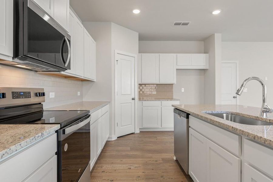 Furnished interior view inside a new home in Parkview Estates, South Fulton (Image 5). Furnished interior view inside a new home in Parkview Estates, South Fulton (Image 5).