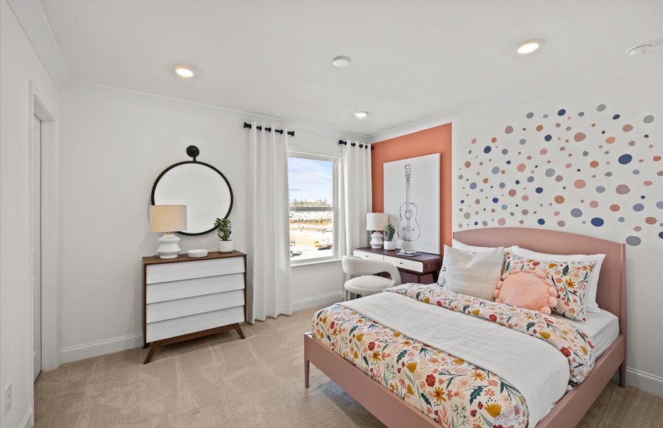 Furnished interior view inside a new home in Cannon Run, Concord (Image 31).