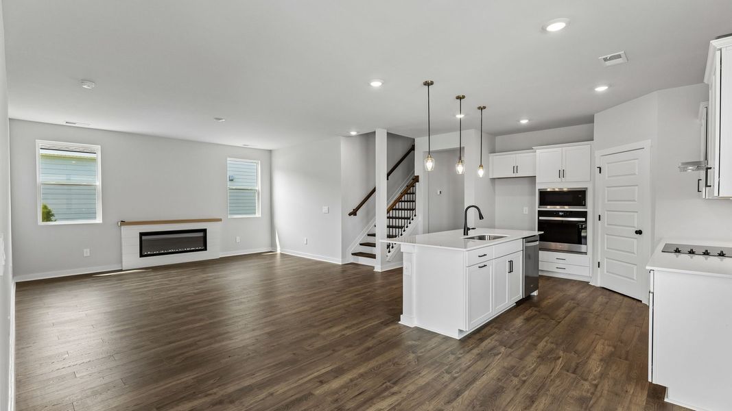 Furnished interior view inside a new home in Reserve at Hickory Ridge, Columbia (Image 13).