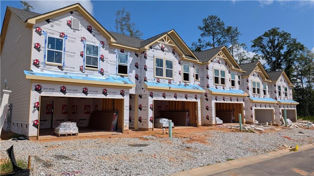 In-progress construction of a new home in , Loganville, GA (Image 6). In-progress construction of a new home in , Loganville, GA (Image 6).