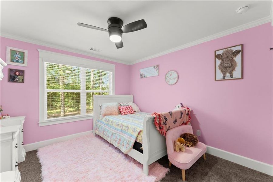 Furnished interior view inside a new home in , Royston (Image 25).