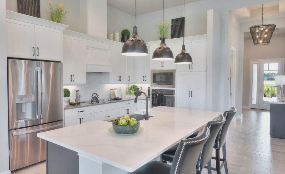 Furnished interior view inside a new home in Mosaic, Daytona Beach (Image 22). Furnished interior view inside a new home in Mosaic, Daytona Beach (Image 22).