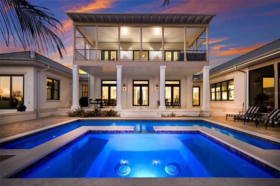 Exterior details and patio area of a home in , Palmetto (Image 37).
