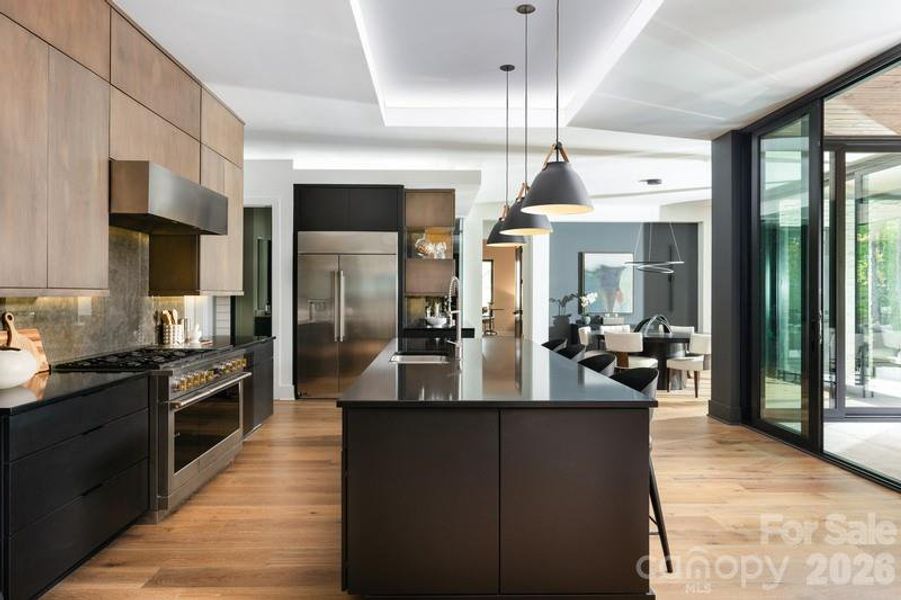Furnished interior view inside a new home in , Belmont (Image 17).