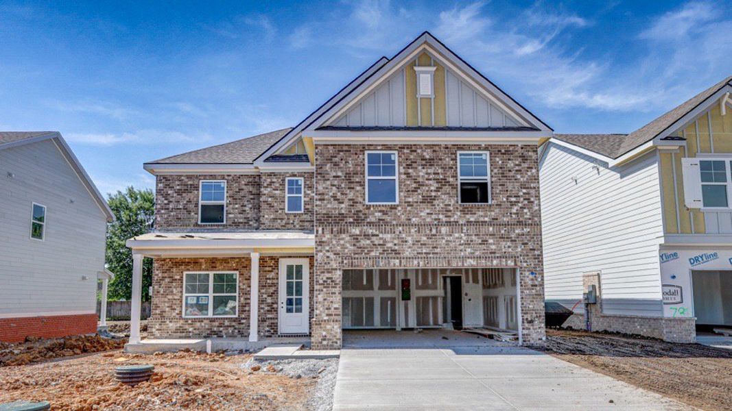 *Photo of actual home under construction May 2026