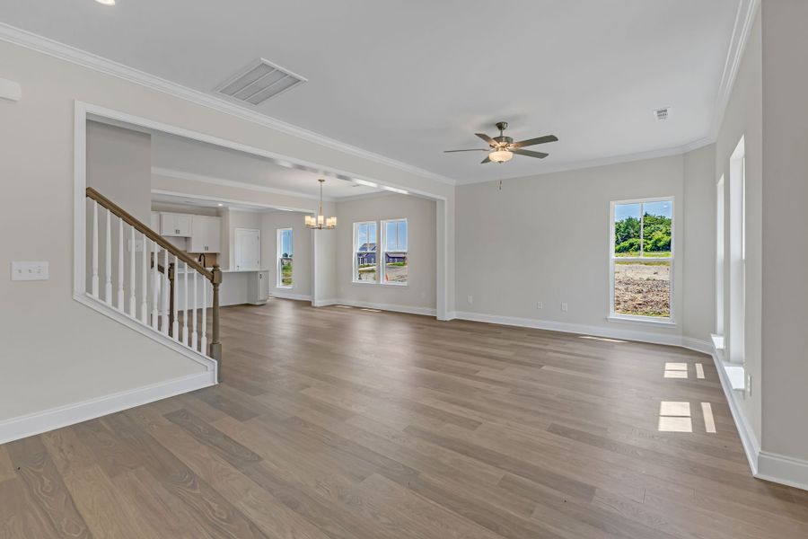 Spacious, unfurnished interior of a new home in Carothers Farms, Nolensville (Image 15).