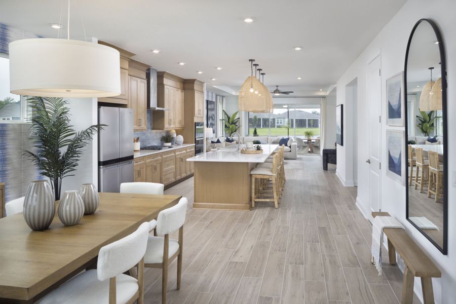 Representative furnished interior of a home built from the Cayman by Mattamy Homes in RiverTown - WaterSong, St. Johns (Image 3). Representative furnished interior of a home built from the Cayman by Mattamy Homes in RiverTown - WaterSong, St. Johns (Image 3).