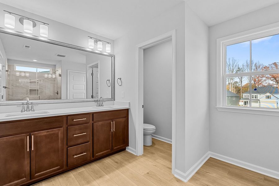 Furnished interior view inside a new home in Hanes Lake, Winston-Salem (Image 15).