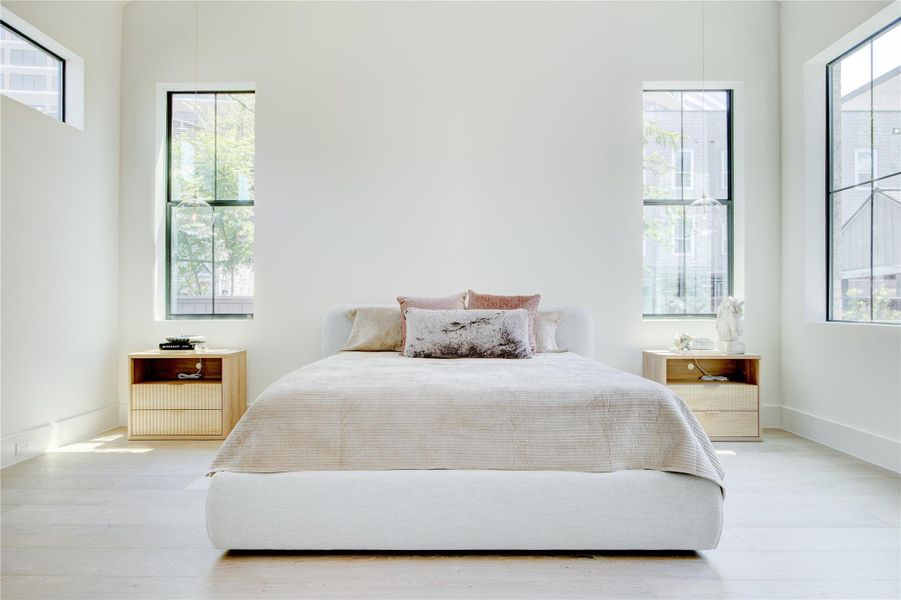 Furnished interior view inside a new home in , Houston (Image 17).