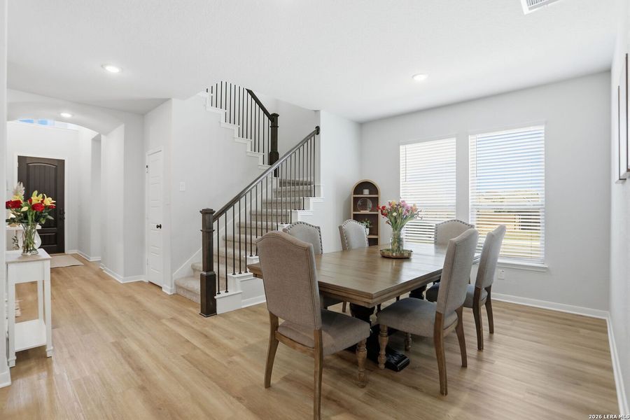 Furnished interior view inside a new home in Davis Ranch, San Antonio (Image 34).