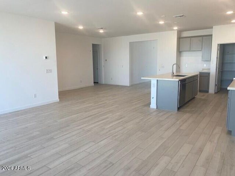 Great Room and Dining Area