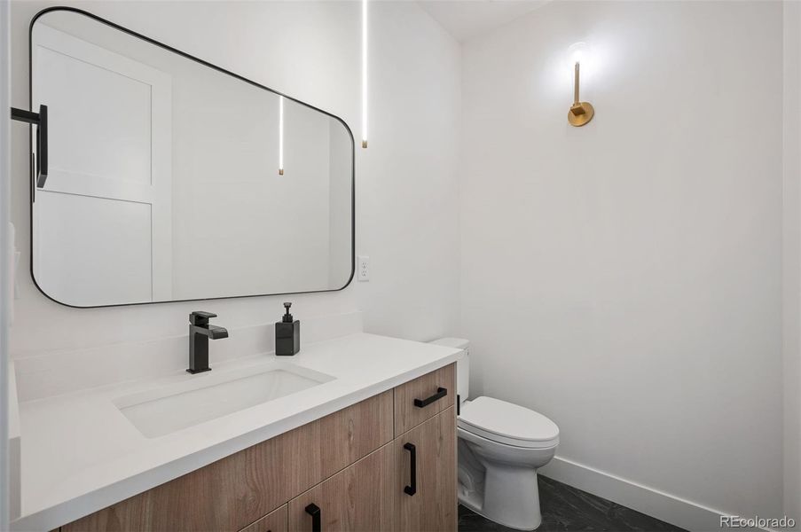 Furnished interior view inside a new home in , Denver (Image 28).