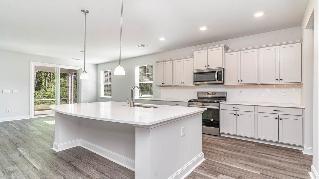 Furnished interior view inside a new home in Auberon Woods, Conway (Image 4).