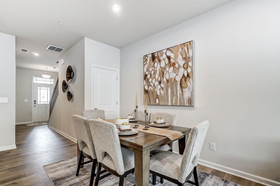 Photo representation of the Adriana plan. Colors, finishes and options will vary.