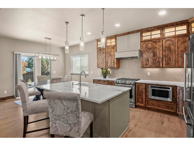 Furnished interior view inside a new home in , Loveland (Image 34).