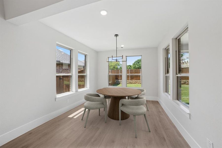 Furnished interior view inside a new home in Sterling Greene, Arlington (Image 19). Furnished interior view inside a new home in Sterling Greene, Arlington (Image 19).