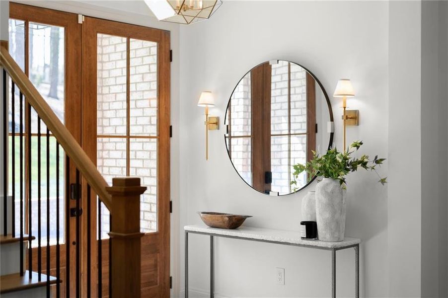 Furnished interior view inside a new home in , Marietta (Image 65). Furnished interior view inside a new home in , Marietta (Image 65).