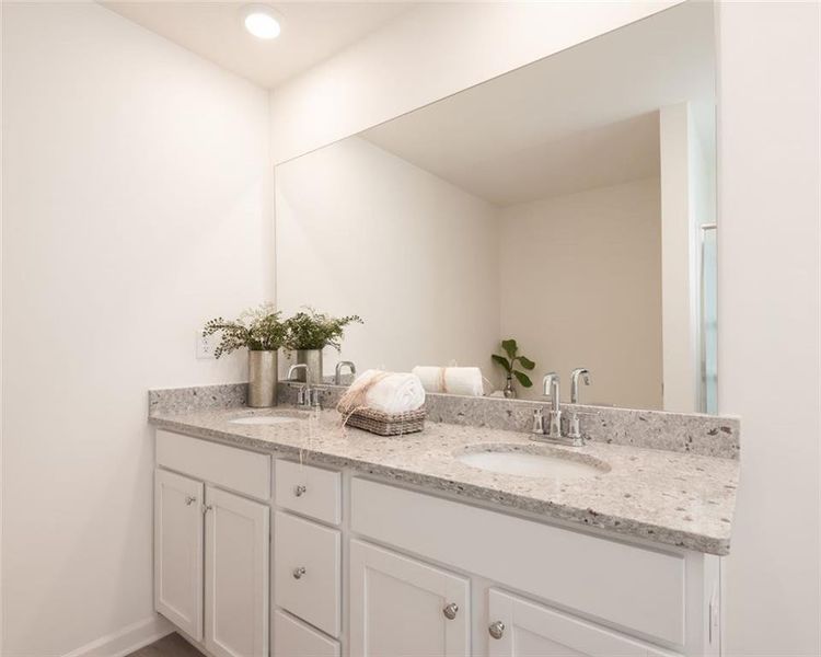 Furnished interior view inside a new home in , Conyers (Image 40).