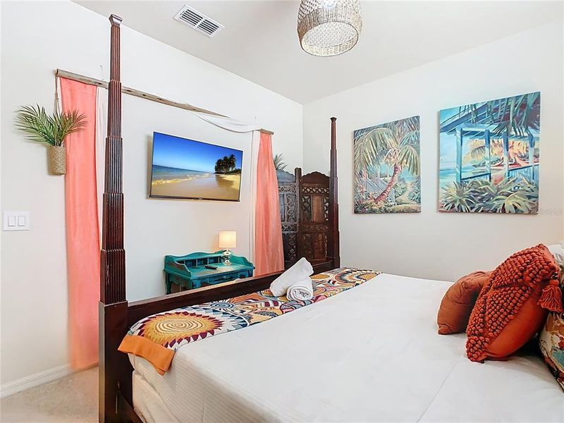 Furnished interior view inside a new home in , Davenport (Image 32).