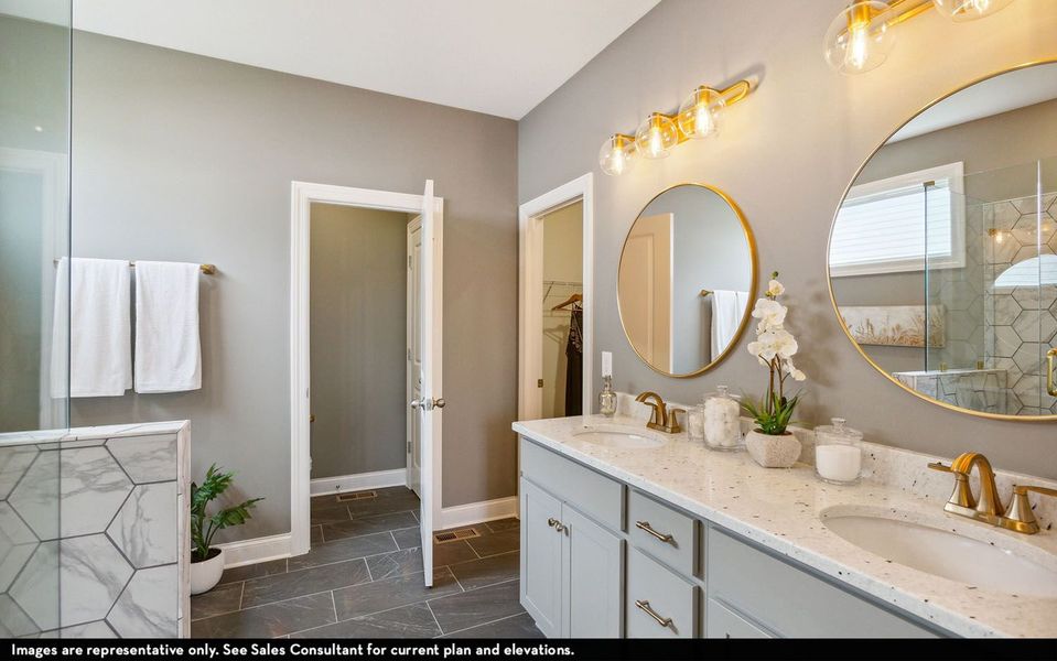 Furnished interior view inside a new home in McCain's Station, Gallatin (Image 13).